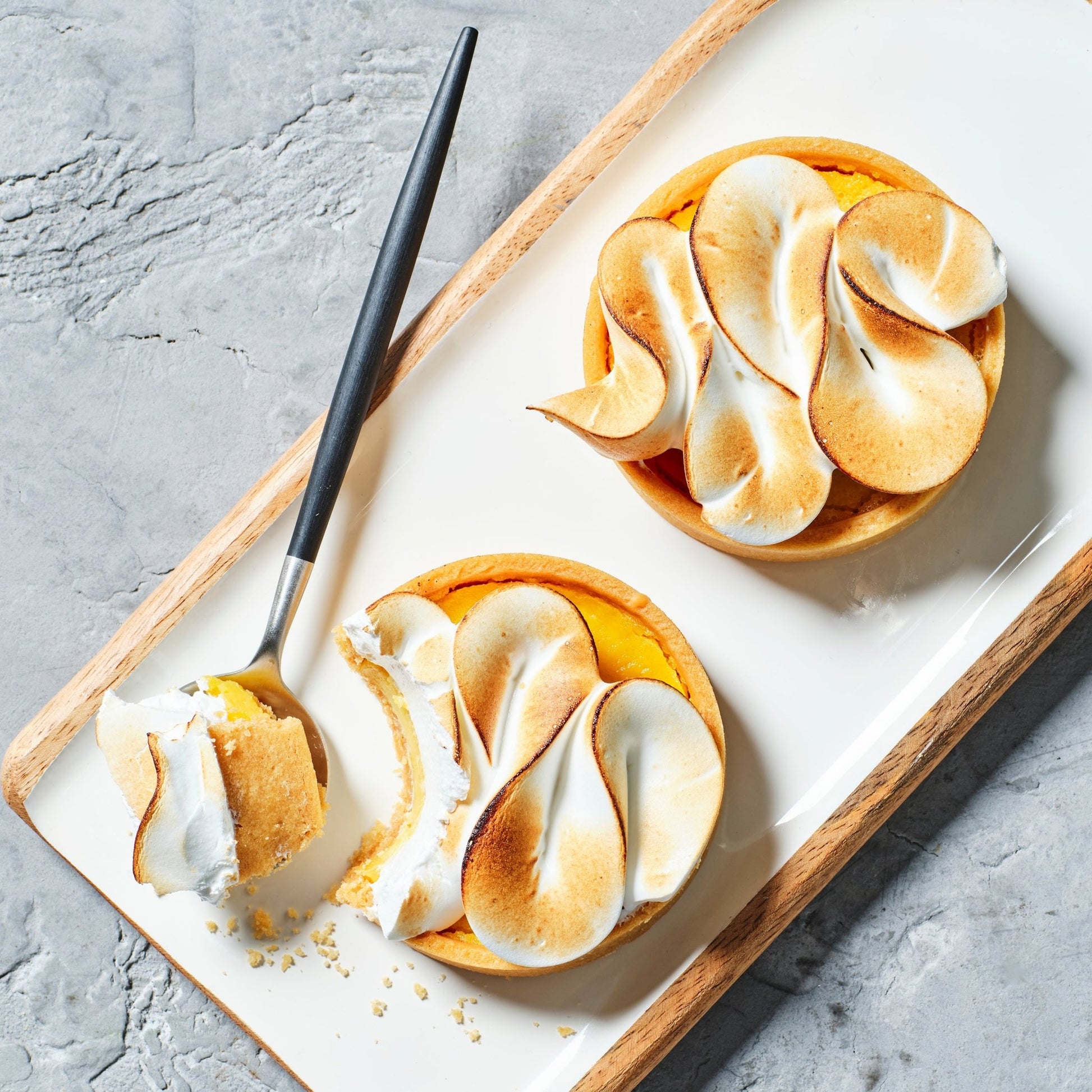Lemon & Yuzu Tart, Toasted Meringue - Providoor Frozen